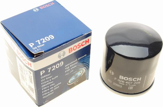 BOSCH F 026 407 209 - Filtru ulei aaoparts.ro