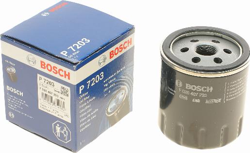 BOSCH F 026 407 203 - Filtru ulei aaoparts.ro