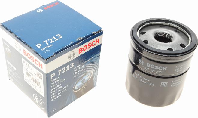 BOSCH F 026 407 213 - Filtru ulei aaoparts.ro