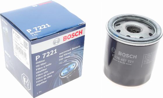 BOSCH F 026 407 221 - Filtru ulei aaoparts.ro