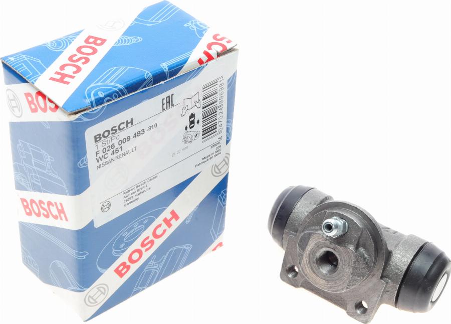 BOSCH F 026 009 483 - Cilindru receptor frana aaoparts.ro