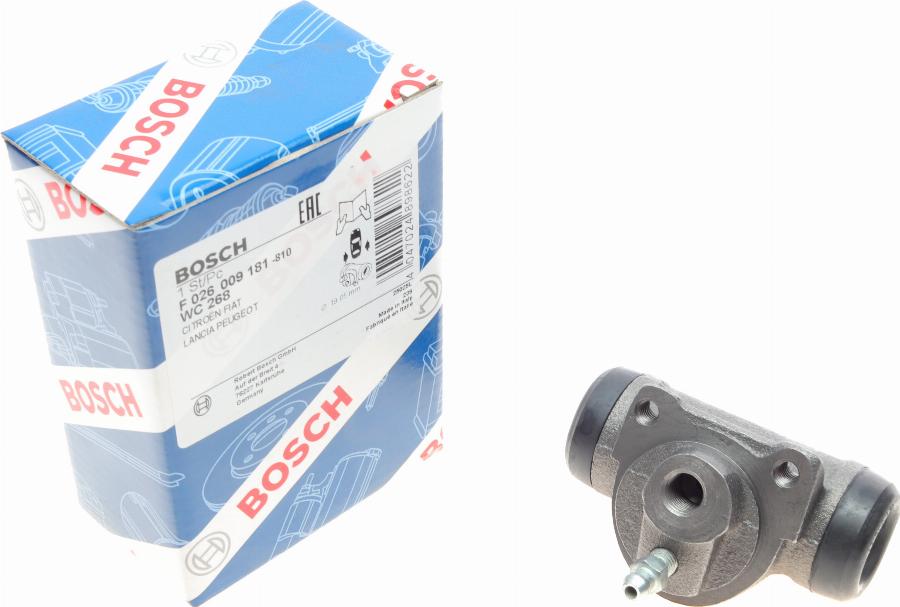 BOSCH F 026 009 181 - Cilindru receptor frana aaoparts.ro