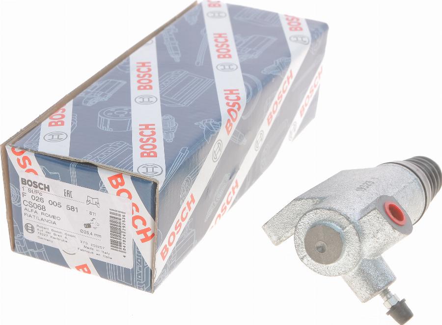 BOSCH F 026 005 581 - Cilindru receptor ambreiaj aaoparts.ro