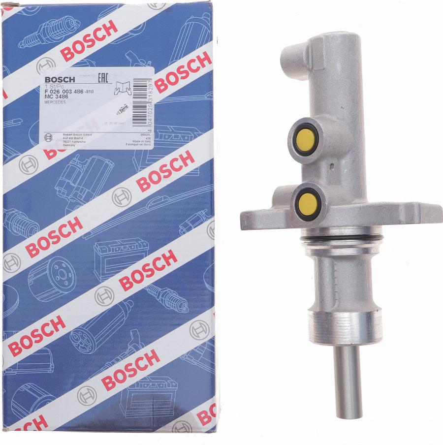 BOSCH F 026 003 486 - Pompa centrala, frana aaoparts.ro