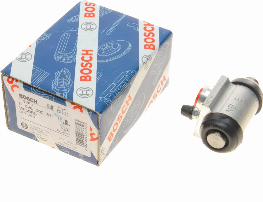 BOSCH F 026 002 671 - Cilindru receptor frana aaoparts.ro