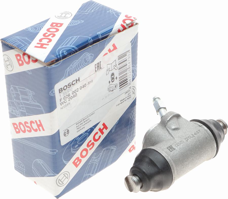 BOSCH F026002040 - Cilindru receptor frana aaoparts.ro