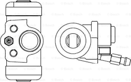 BOSCH F 026 002 358 - Cilindru receptor frana aaoparts.ro