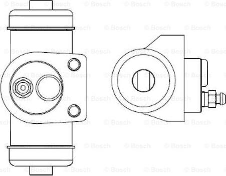 BOSCH F 026 002 381 - Cilindru receptor frana aaoparts.ro