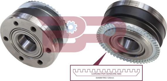 BOTTO RICAMBI BRST4580 - Set rulment roata aaoparts.ro