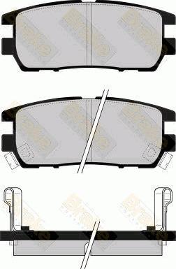 Brake Engineering PA959 - Set placute frana,frana disc aaoparts.ro