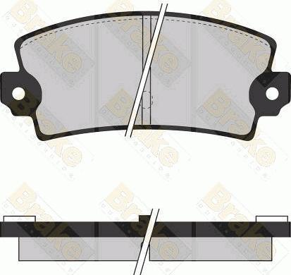 Brake Engineering PA415 - Set placute frana,frana disc aaoparts.ro