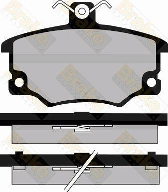 BENDIX 510042 - Set placute frana,frana disc aaoparts.ro