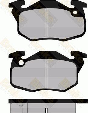 Brake Engineering PA437 - Set placute frana,frana disc aaoparts.ro