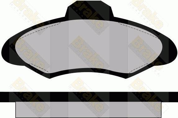 Brake Engineering PA573 - Set placute frana,frana disc aaoparts.ro