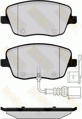 Seat 6Q0698151E - Set placute frana,frana disc aaoparts.ro