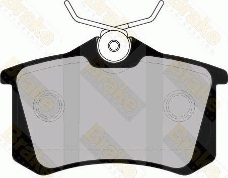 Brake Engineering PA1425 - Set placute frana,frana disc aaoparts.ro