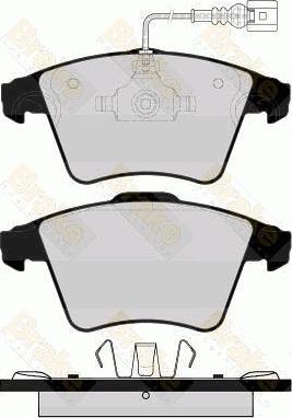 Brake Engineering PA1569 - Set placute frana,frana disc aaoparts.ro