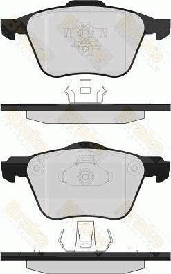 Volvo 32373161 - Set placute frana,frana disc aaoparts.ro