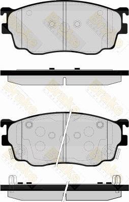 AISIN SN872P - Set placute frana,frana disc aaoparts.ro