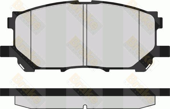 Brake Engineering PA1649 - Set placute frana,frana disc aaoparts.ro