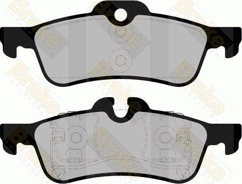 Brake Engineering PA1643 - Set placute frana,frana disc aaoparts.ro