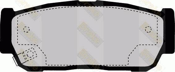 Brake Engineering PA1647 - Set placute frana,frana disc aaoparts.ro
