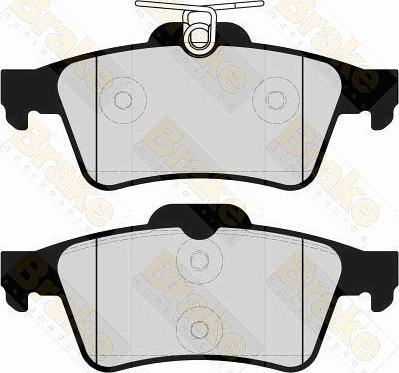 Brake Engineering PA1660 - Set placute frana,frana disc aaoparts.ro