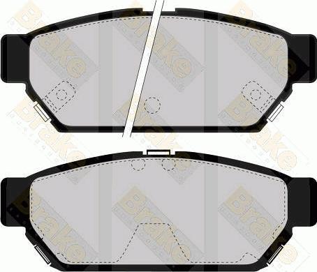 Brake Engineering PA1073 - Set placute frana,frana disc aaoparts.ro
