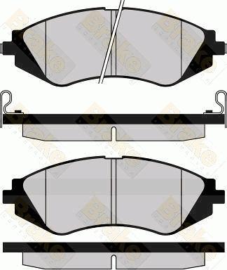 Brake Engineering PA1146 - Set placute frana,frana disc aaoparts.ro