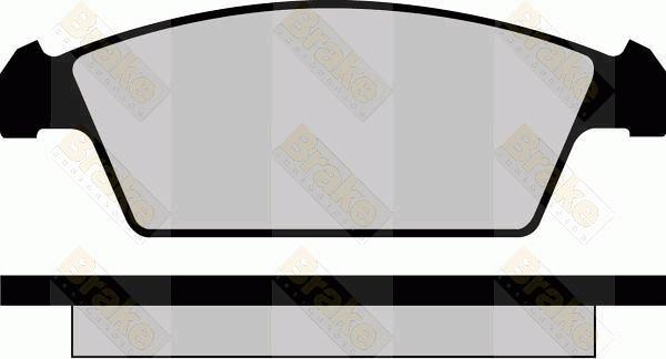 Brake Engineering PA1141 - Set placute frana,frana disc aaoparts.ro