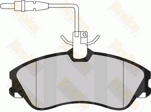 Brake Engineering PA1143 - Set placute frana,frana disc aaoparts.ro