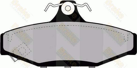 Brake Engineering PA1159 - Set placute frana,frana disc aaoparts.ro