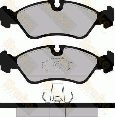 AUTOPART 1605089 - Set placute frana,frana disc aaoparts.ro