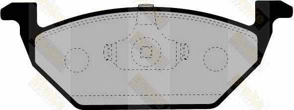 Brake Engineering PA1133 - Set placute frana,frana disc aaoparts.ro