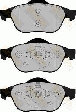 TRUPART DP41714RS - Set placute frana,frana disc aaoparts.ro