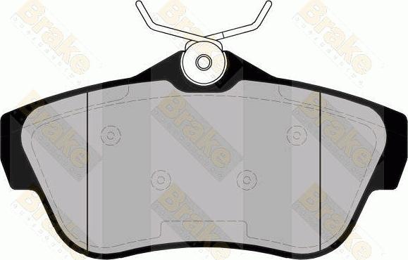 Brake Engineering PA1858 - Set placute frana,frana disc aaoparts.ro