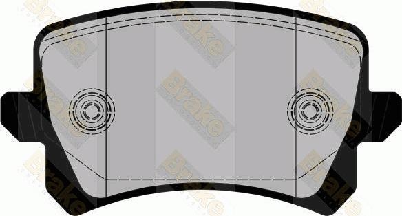 Brake Engineering PA1862 - Set placute frana,frana disc aaoparts.ro