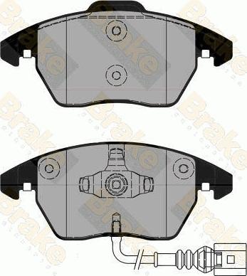 Brake Engineering PA1832 - Set placute frana,frana disc aaoparts.ro