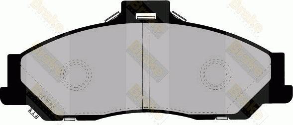 Brake Engineering PA1340 - Set placute frana,frana disc aaoparts.ro