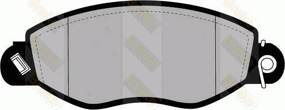 Brake Engineering PA1304 - Set placute frana,frana disc aaoparts.ro
