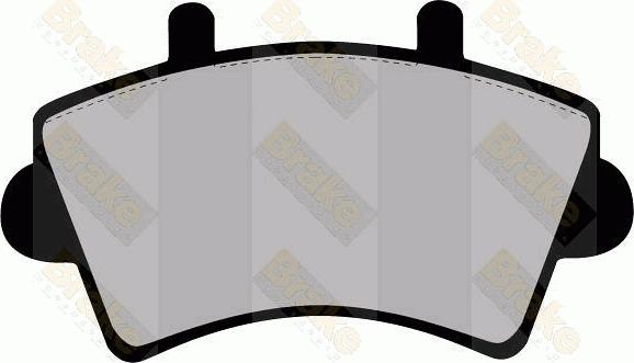 Brake Engineering PA1301 - Set placute frana,frana disc aaoparts.ro