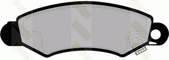 Brake Engineering PA1303 - Set placute frana,frana disc aaoparts.ro