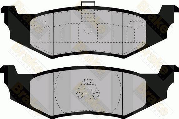 Brake Engineering PA1331 - Set placute frana,frana disc aaoparts.ro