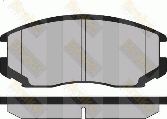 Brake Engineering PA1338 - Set placute frana,frana disc aaoparts.ro