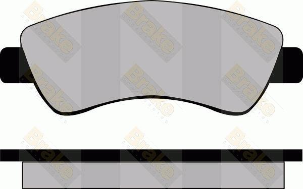 Brake Engineering PA1290 - Set placute frana,frana disc aaoparts.ro