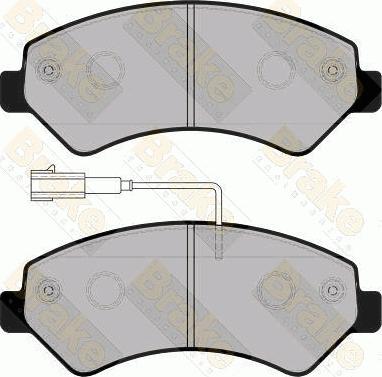 PEUGEOT 16 736 036 80 - Set placute frana,frana disc aaoparts.ro