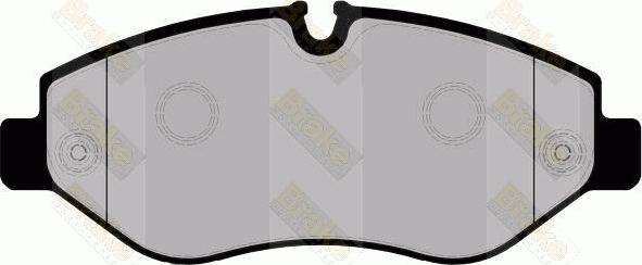 Brake Engineering PA1701 - Set placute frana,frana disc aaoparts.ro