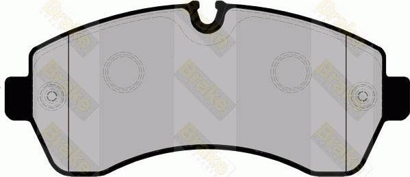 Brake Engineering PA1703 - Set placute frana,frana disc aaoparts.ro