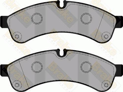 Brake Engineering PA1788 - Set placute frana,frana disc aaoparts.ro