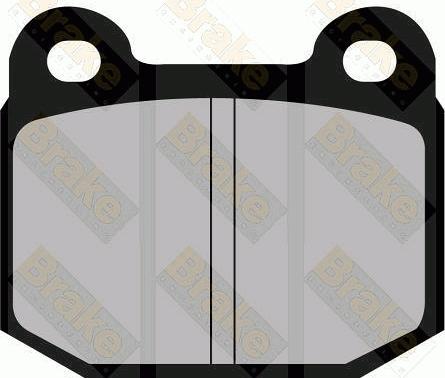 Brake Engineering PA251 - Set placute frana,frana disc aaoparts.ro